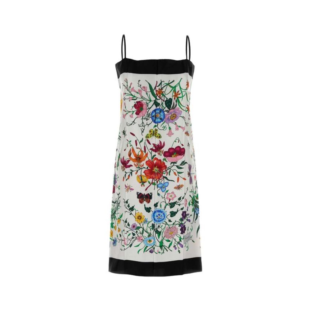 Gucci Women Printed Twill Dress